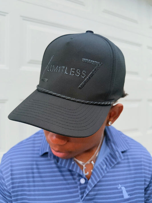 Black Limit7ess Hat